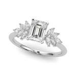 Load image into Gallery viewer, Scattered Marquise Engagement Ring – Setting (Size 6.25)
